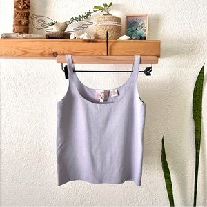 TOCCA lilac crop top